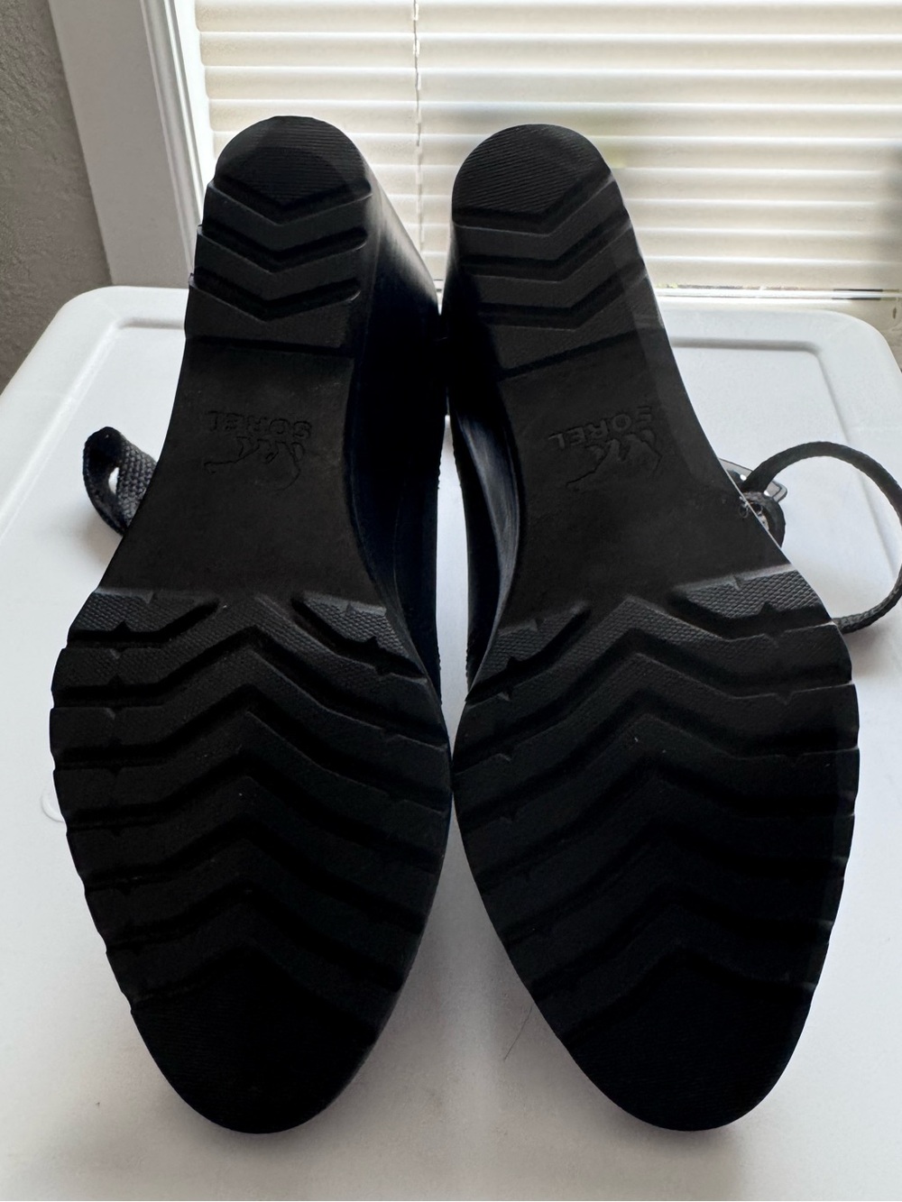 Sorel Black After Hours Lace Up Sandal - Picture 5 of 7